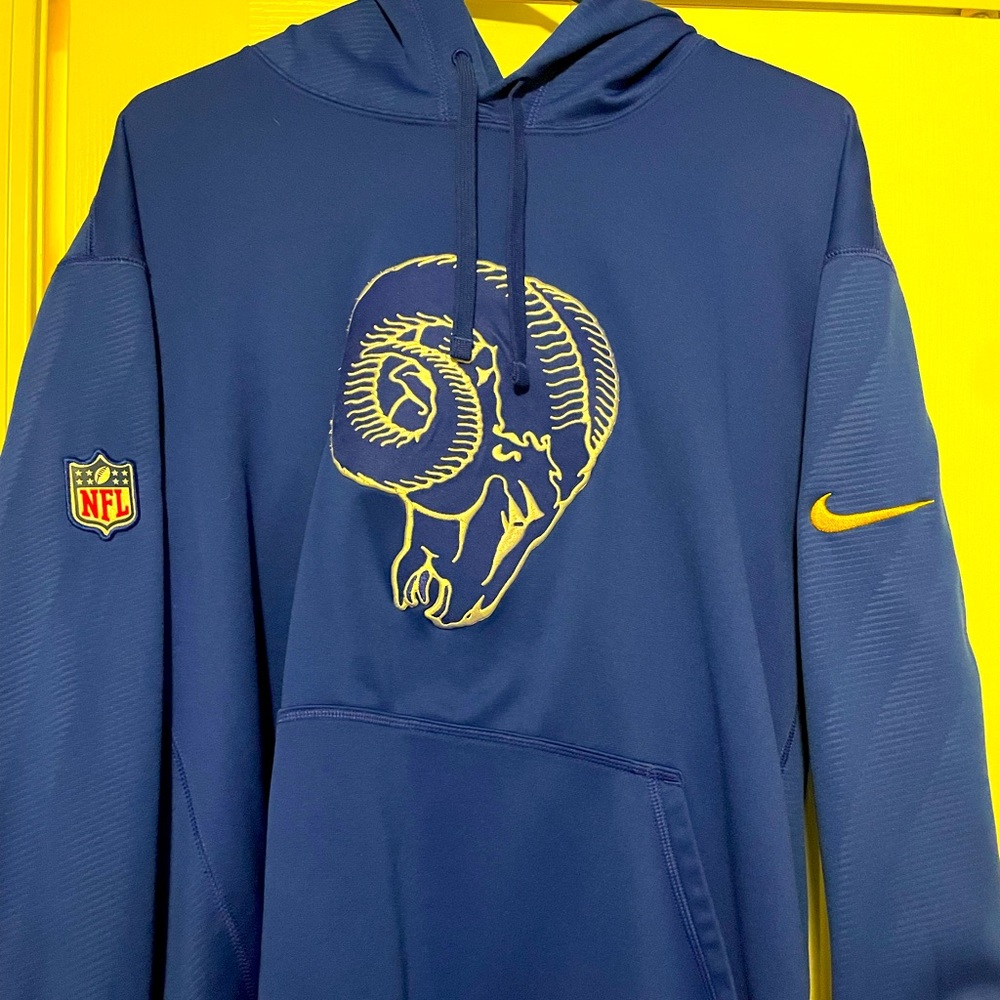 SOLD LA Rams Nike Team Issue Hoodie